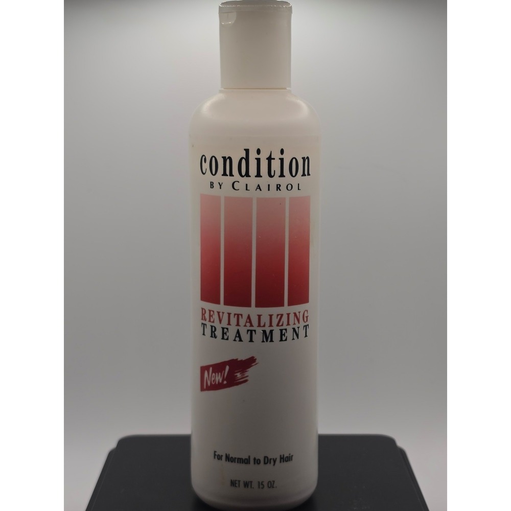 Condition by Clairol Revitalizing Treatment Normal to Dry Hair 15oz Vintage 1989
